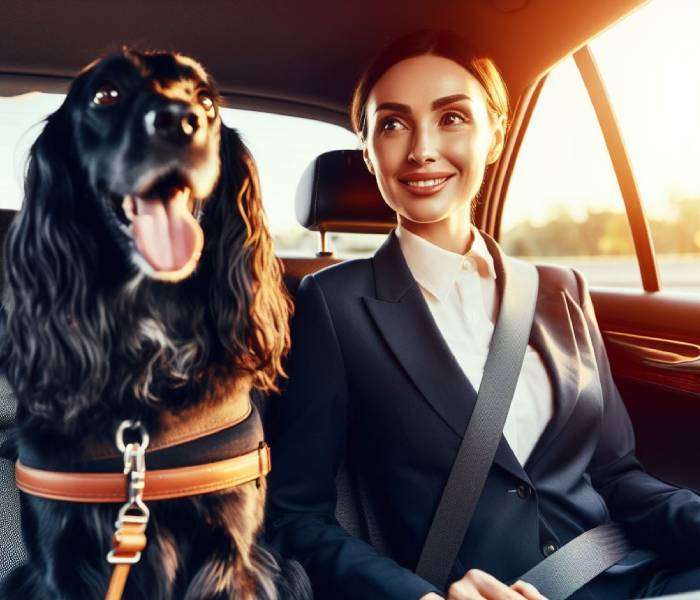 JetBlack is Pet Friendly Car Service 1