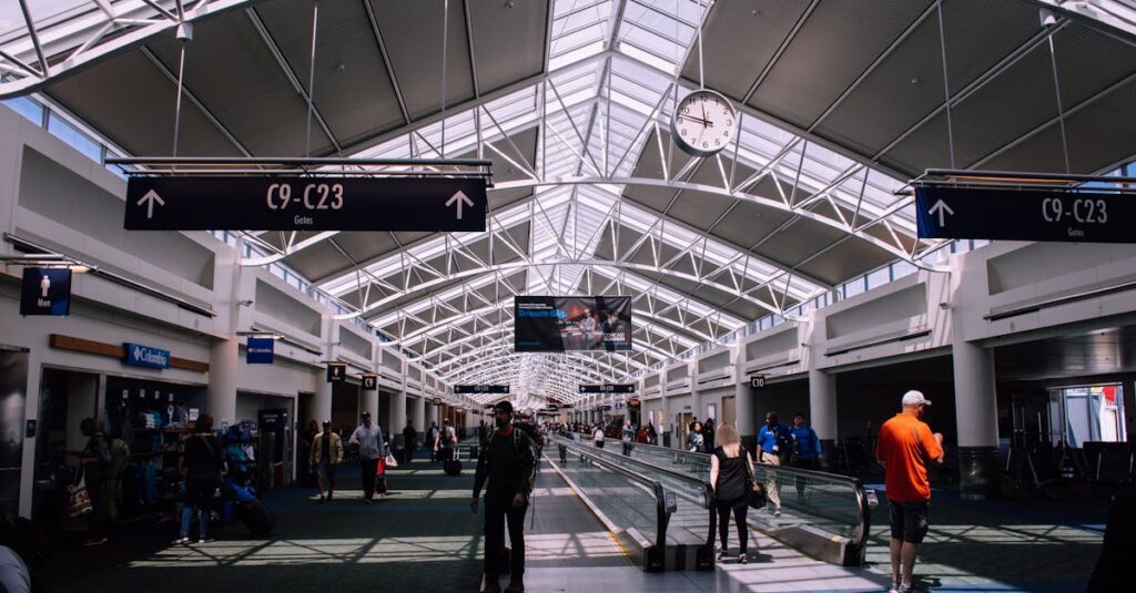 People Inside a Terminal Airport