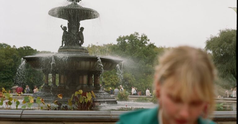 Tourists Sightseeing in Bethesda Terrace in New York Central Park